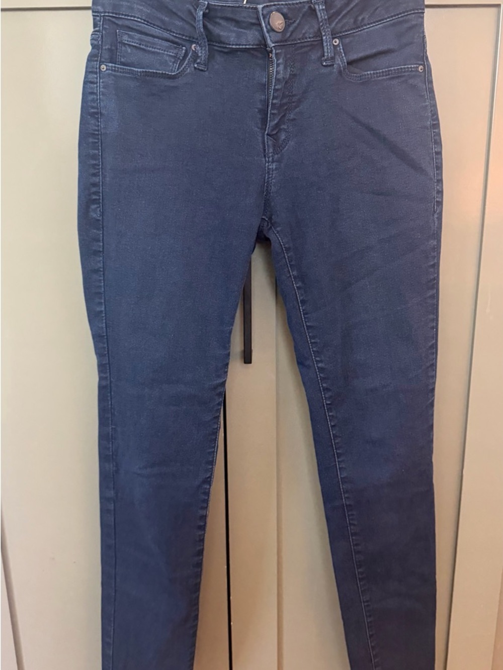 Mavi Women's Skinny Jeans in Dark Blue Denim - Picture 6 of 10